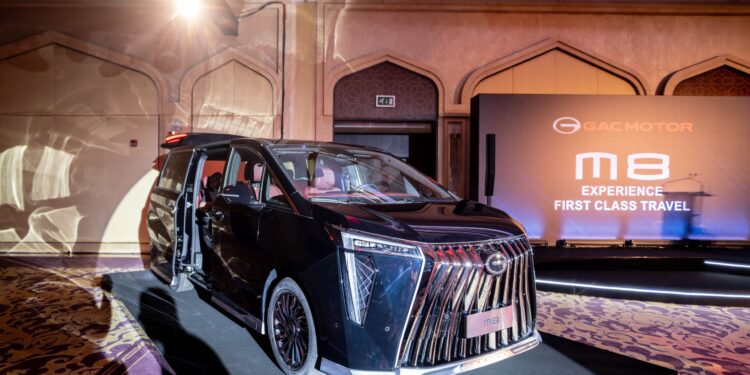 أطلقت شركة GAC الطراز الجديد من مركبة M8 متعددة الاستخدامات في الشرق الأوسط