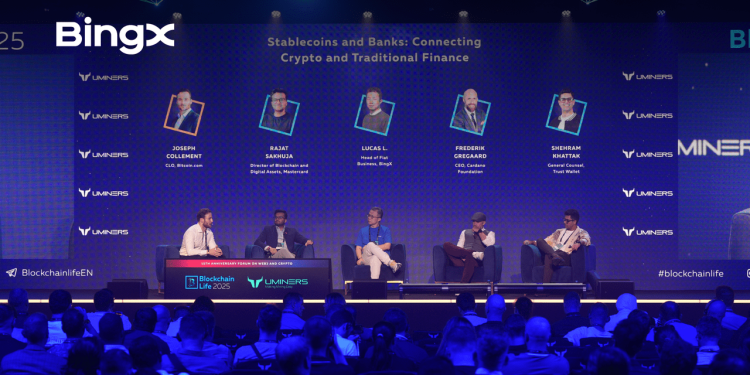 BingX تبني جسورًا بين التمويل التقليدي وWeb3 في مؤتمر Blockchain Life 2025 وتحتفل بتكريمها ضمن أبرز قادة الصناعة