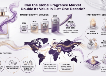 Fragrance Market Projects USD 90.4 Billion Growth by 2035 Amid Trade Disruptions