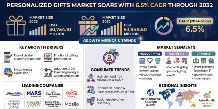 Personalized Gifts Market Set to Reach USD 52.9 Billion Amid Rising Tensions