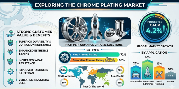 Shine, Strength, and Survival: How the Global Chrome Plating Market Is Navigating Regulation, Reinvention, and a USD 29.5 Billion Future by 2035