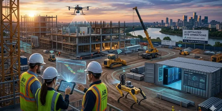 $15.01 Billion by 2035 — How Artificial Intelligence Is Building the Smart Construction Sites of Tomorrow